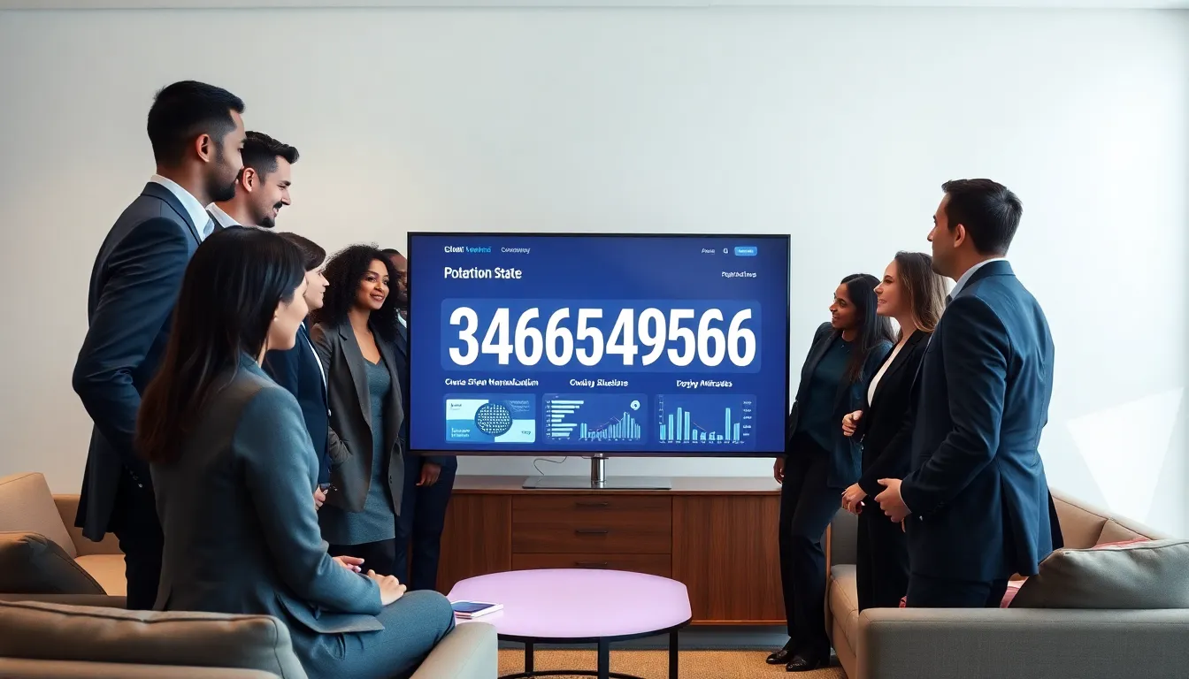 professionals discussing the significance of the number 3466549506.